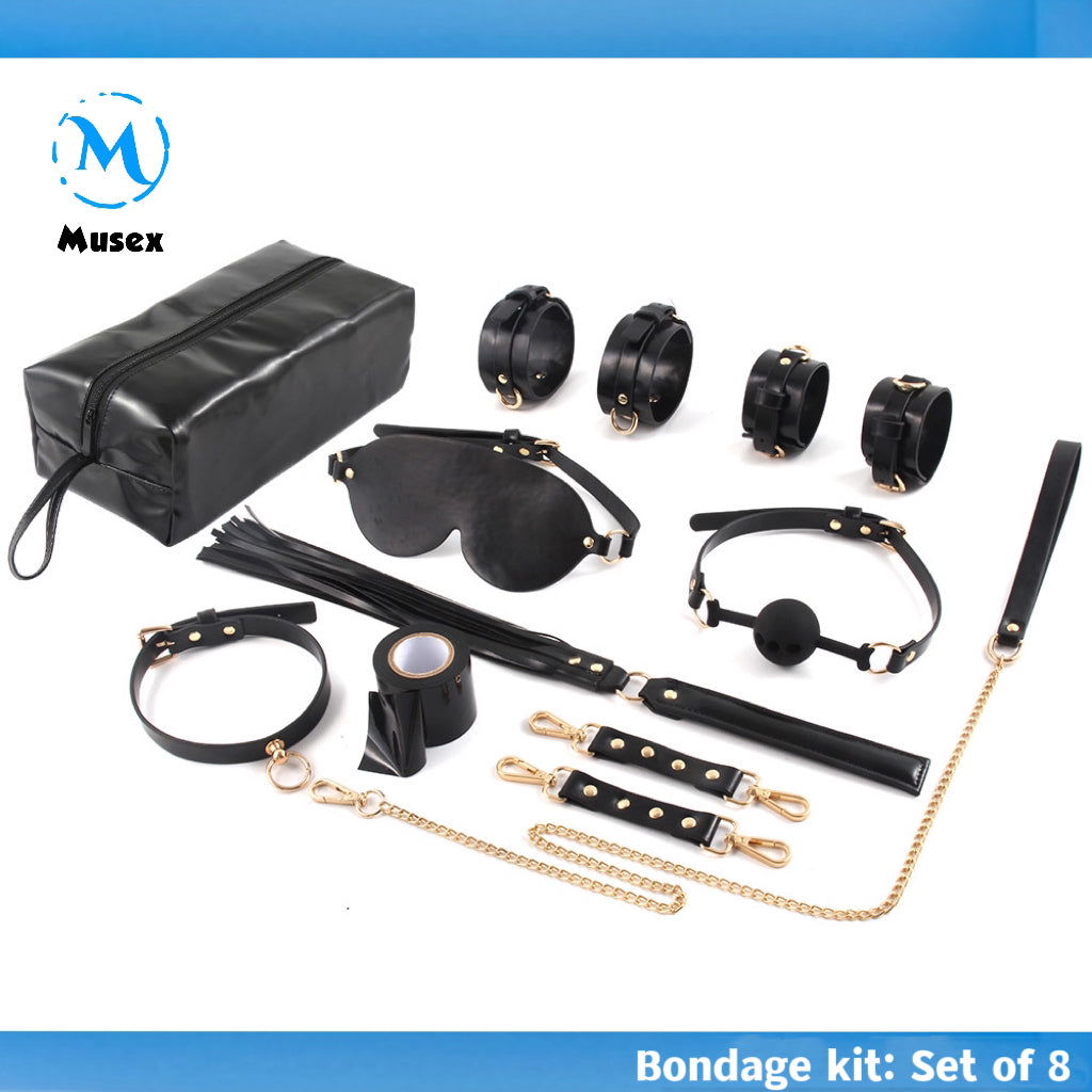 Bondage kit: Set of 8 - Musex - 
