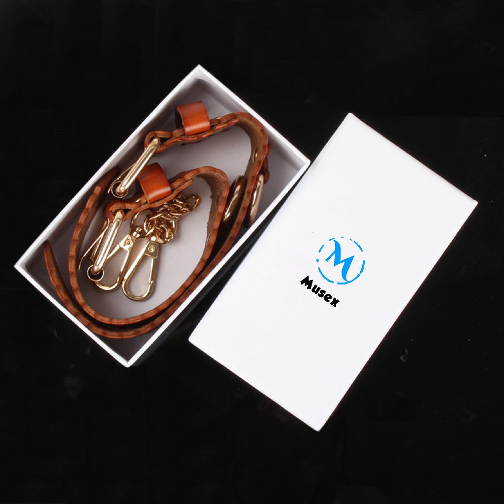 Genuine leather handcuffs - Musex - 